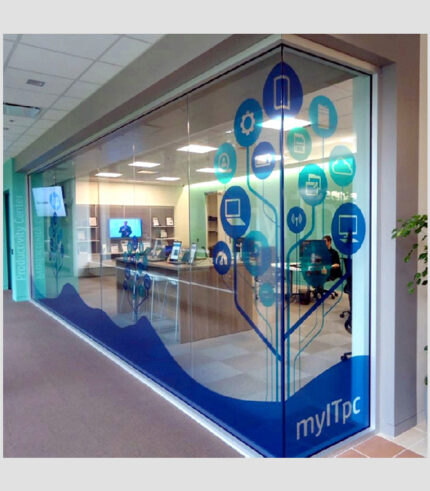 Glass Sticker Printing