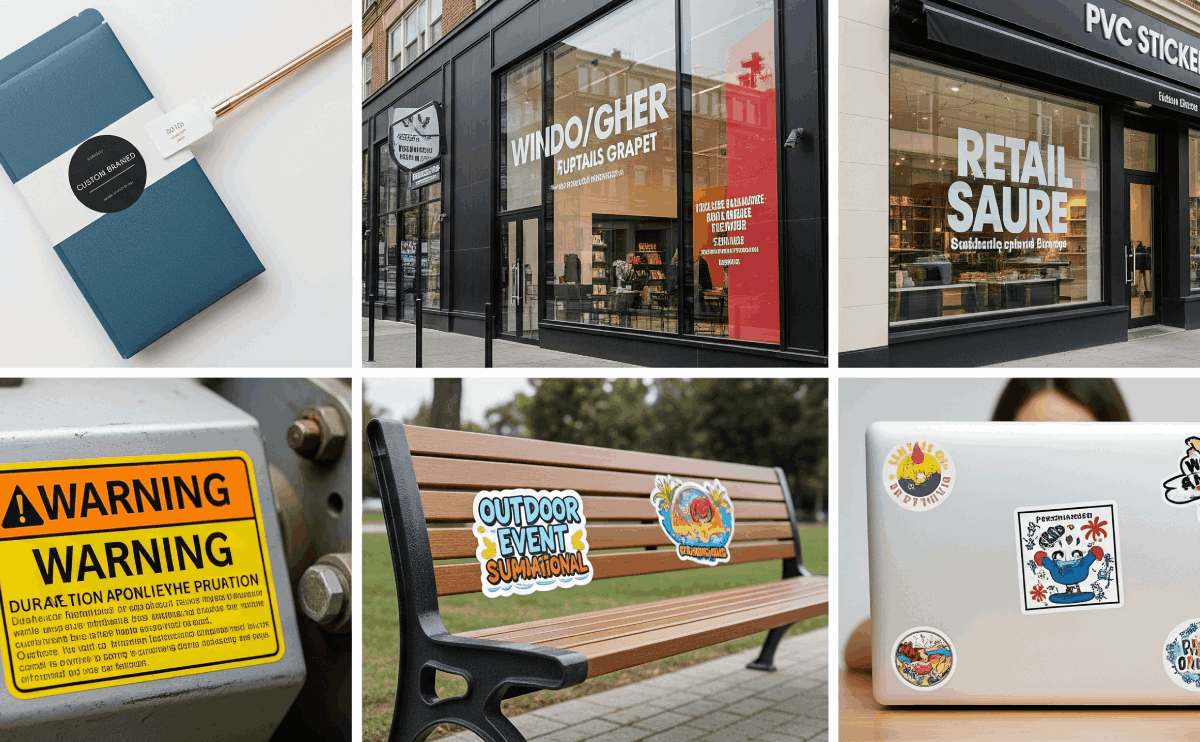 7 Creative Ways Businesses Are Using PVC Sticker Printing Today